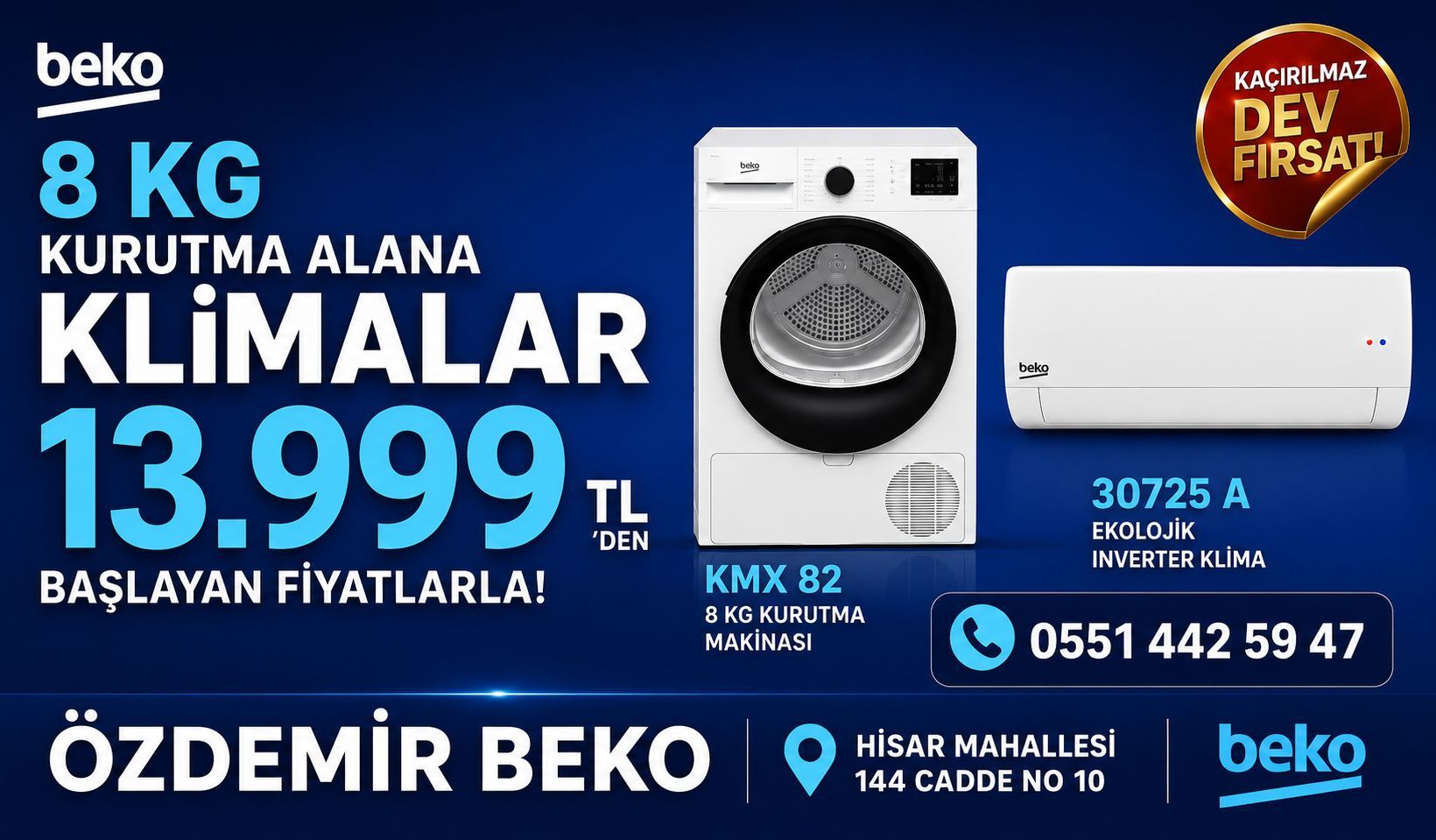 Özdemir Beko’dan Yaza Özel Dev Kampanya