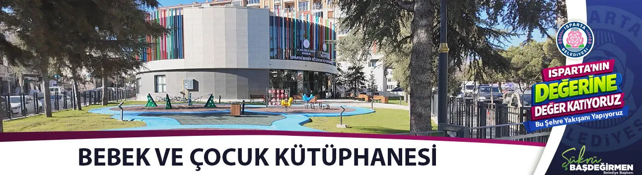 Isparta belediyesi çocuk kütüphanesi