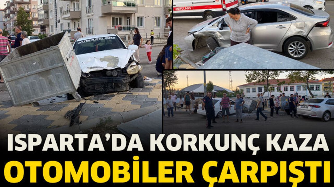Otomobille Minibüs Çarpıştı, 3 Kişi Yaralandı