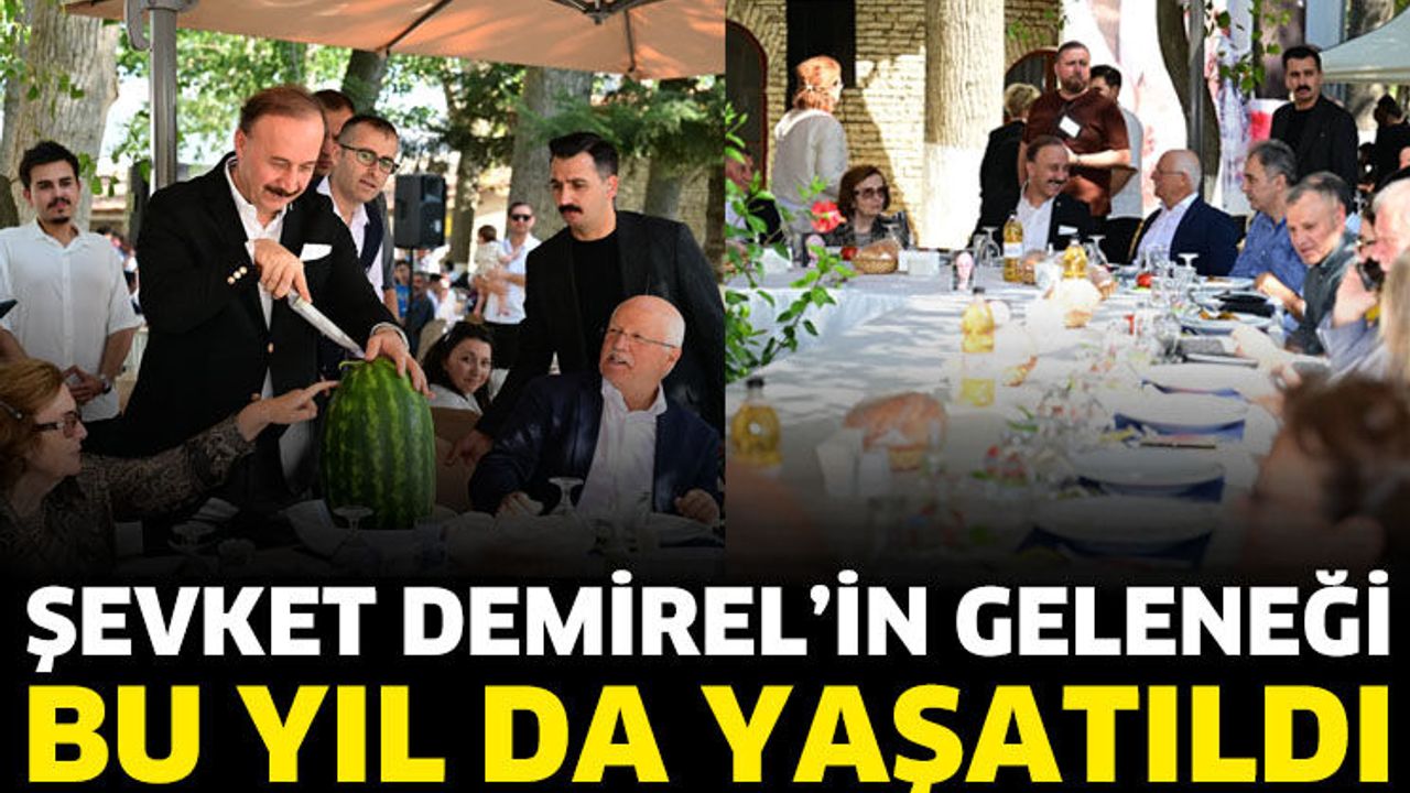 Karpuz Festivali Geleneği Sürüyor