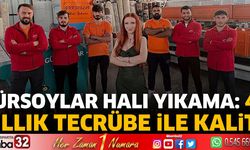 GÜRSOYLAR Halı Yıkama: 43 yıllık tecrübe ile kalite
