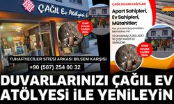 Duvarlarınızı Çağıl Ev Atölyesi ile yenileyin