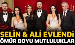 Selin ve Ali dünya evine girdi