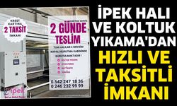 İpek Halı ve Koltuk Yıkama'dan Hızlı ve Taksitli İmkanı