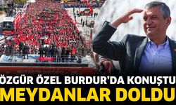 Özgür Özel Burdur'da konuştu