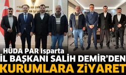 İl Başkanı Salih Demir’den Kurumlara Ziyaret