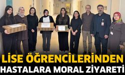 Lise Öğrencilerinden Hastalara Moral Ziyareti