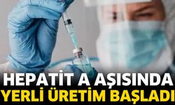 Hepatit A aşısında yerli üretim başladı