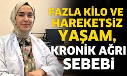 Fazla kilo ve hareketsiz yaşam, kronik ağrı sebebi