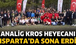 ANALİG Kros Heyecanı Isparta’da Sona Erdi