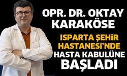 Oktay Karaköse hasta kabulüne başladı