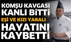 Komşu kavgasında kan aktı