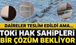 Isparta'da TOKİ hak sahipleri bir çözüm bekliyor