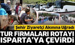 Tur firmaları rotayı Isparta’ya çevirdi, şehir ziyaretçi akınına uğradı