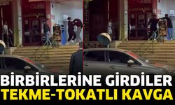 Isparta'da tekme tokat kavga