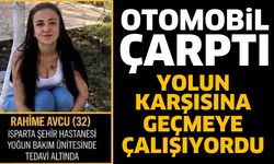 Otomobil yayaya çarptı