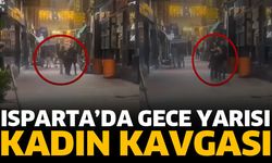 Isparta’da gece yarısı kadın kavgası