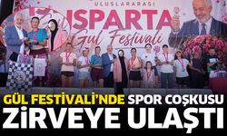 Uluslararası Gül Festivali’nde spor coşkusu zirveye ulaştı