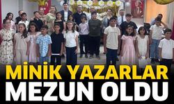 Minik yazarlar mezun oldu