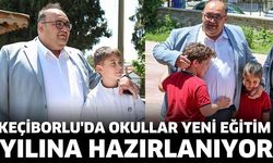 Keçiborlu'da Okullar Yeni Eğitim Yılına Hazırlanıyor