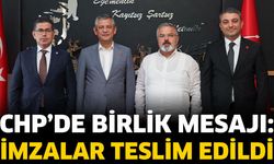 CHP’de Birlik Mesajı: İmzalar Teslim Edildi