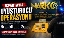 Isparta’da uyuşturucu operasyonu