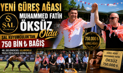 GÜREŞ AĞASI ŞAL KUYUMCULUK 750 BİN TL’LİK DEV DESTEK