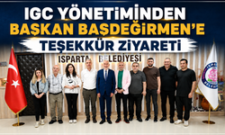 IGC YÖNETİMİNDEN BAŞKAN BAŞDEĞİRMEN’E TEŞEKKÜR ZİYARETİ