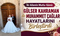 Gülser Kahraman ile Muhammet Çağlar Hayatlarını Birleştirdi