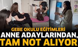 Gebe Okulu Eğitimleri Anne Adaylarından Tam Not Alıyor