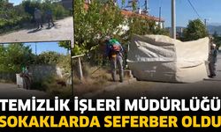 Temizlik İşleri Müdürlüğü Sokaklarda Seferber Oldu