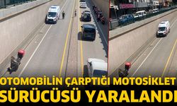 Alt Geçitte Motosiklet Kazası: 1 Yaralı