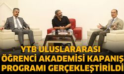 YTB Uluslararası Öğrenci Akademisi Kapanış Programı Gerçekleştirildi