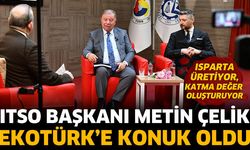 Başkan Çelik EKOTÜRK’e konuk oldu