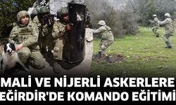 Isparta'da Yabancı Askerlere Komando Eğitimi