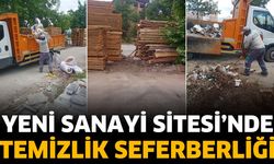 Yeni Sanayi Sitesi’nde Temizlik Seferberliği