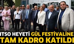 ITSO Heyeti Gül Festivaline Tam Kadro Katıldı