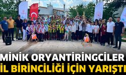 Minik Oryantiringciler İl Birinciliği İçin Yarıştı