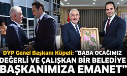 DYP Genel Başkanı Küpeli’den Başkan Başdeğirmen’e Ziyaret