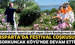 Isparta’da festival coşkusu Sorkuncak Köyü’nde devam etti
