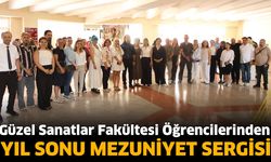 Güzel Sanatlar Fakültesi Öğrencilerinden Yıl Sonu Mezuniyet Sergisi