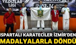 Ispartalı Karateciler İzmir'den Madalyalarla Döndü
