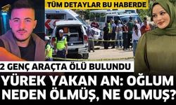 Park halindeki araçta ölü bulundular