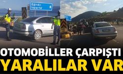Otomobiller Çarpıştı! Yaralılar Var