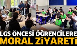 LGS Öncesi Öğrencilere Moral Ziyareti