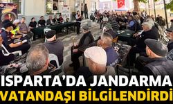 Jandarma vatandaşı bilgilendirdi