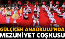 Gülçiçek Anaokulu'nda mezuniyet coşkusu