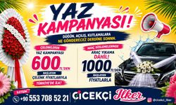 Çiçekçi İlker’den Yaz Kampanyası