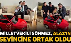 Sönmez, Alaz'ın Sevincine Ortak Oldu