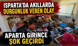 Aparta girince şok geçirdi! Çöp yığınına çevirmiş